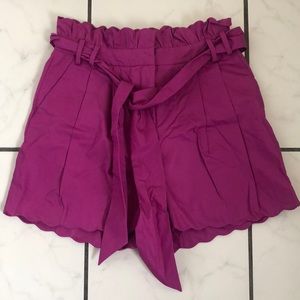 NEW!!! J. Crew Collection Scalloped Hem Shorts